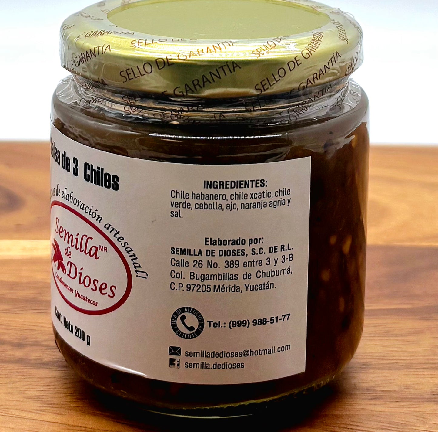 Salsa 3 Chiles - 200g