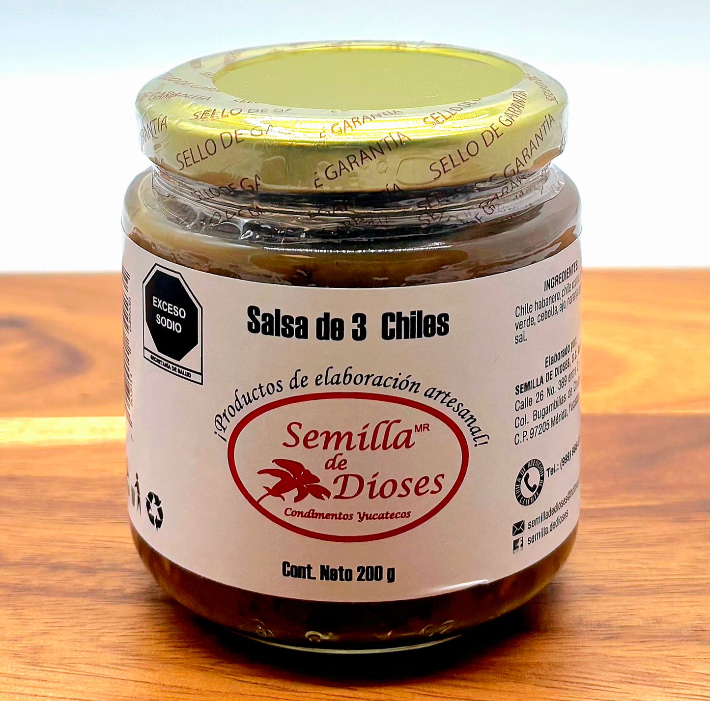Salsa 3 Chiles - 200g