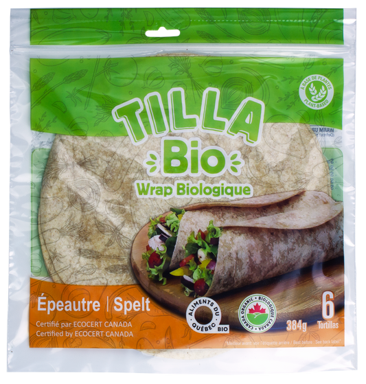 -Tilla Bio Spelt Organic Wrap 10"