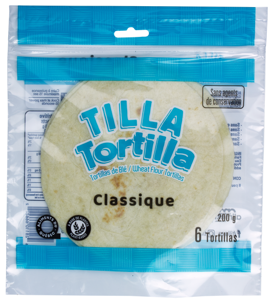 -Tilla Tortilla - Classic - No Preservatives